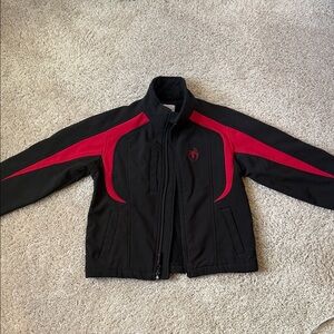 Marvel Black and Red Spider-Man Jacket, kids size 5/6